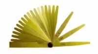 PrÃÂ¤zisions-FÃÂ¼hlerlehren, konisch (12,7 mm breit) aus Messing 8 teilig