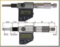 Digital Micrometers Head, DIN 863