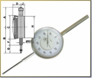 Large Dial Indicator ÃÂ¸ 80mm, 50mm