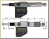 Digital Micrometers Head, DIN 863