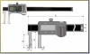 Digital Vernier Caliper with outside Points